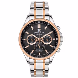 Montre Homme DANIEL KLEIN - Forme: Ronde - Type d'affichage: Analogique - Matière bracelet: Acier inoxydable - Boitier: Acier ...