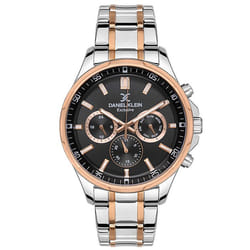 Montre Homme DANIEL KLEIN DK-1-13545-4 - Silver&Rose Gold