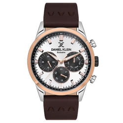 Montre Homme DANIEL KLEIN DK-1-13546-3 - Marron&Rose Gold