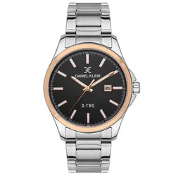 Montre Homme DANIEL KLEIN DK-1-13560-6 - Silver & Rose Gold