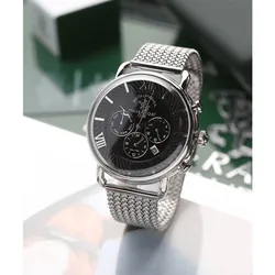 Montre Homme POLO SANTA BARBARA - Noir & Argent (SB-1-10046-1)