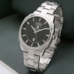Montre Homme POLO SANTA BARBARA SB-1-10160-1 Silver&Noir