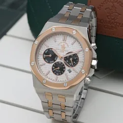 Montre Homme POLO SANTA BARBARA SB-1-10223-2 Silver&Rose Gold