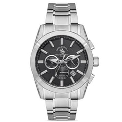 Montre Homme POLO SANTA BARBARA SB-1-10445-1 - Silver&Noir