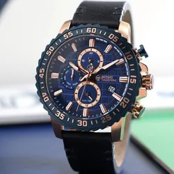 Montre Homme SERGIO TACCHINI ST-1-10022-4 - Noir, Bleu & Rose Gold
