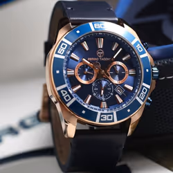 Montre Homme SERGIO TACCHINI - Forme: Ronde - Affichage: Analogique - Mouvement: Miyota JP25-4.5 - Matière Bracelet: Cuir  -  ...