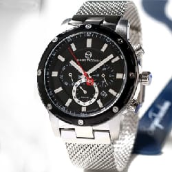 Montre Homme SERGIO TACCHINI ST-1-10077-4 - Silver&Noir