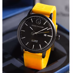 Montre Homme SERGIO TACCHINI - Forme: Ronde - Affichage: Analogique - Mouvement: Quartz - Matière Bracelet: Silicone - Matéri ...