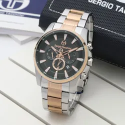 Montre Homme SERGIO TACCHINI ST-1-10215-2 - Silver&Rose Gold