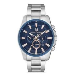 Montre Homme SERGIO TACCHINI ST-1-10215-4 - Silver&Bleu