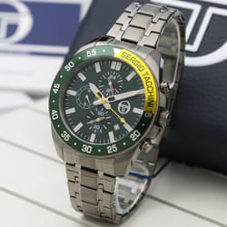 Montre Homme SERGIO TACCHINI ST-4-10002-3 - Silver & Vert