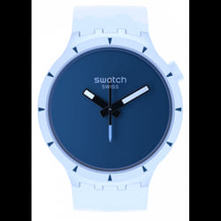 Montre Mixte Swatch BIG BOLD BIOCERAMIC ARCTIC SB03N102