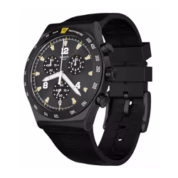 Montre Mixte Swatch IRONY CHRONONERO YVB405 - Fonctions  Date & Heure, Chrono - Mouvement Quartz - Étanche 3 Bar - Verre Miné ...
