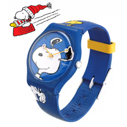 Montre Mixte Swatch KLUNK! SO28Z106 - Mouvement Quartz - Etanche 30 mètres - BRACELET et Boîtier en Matériau biosourcé - Ferm ...
