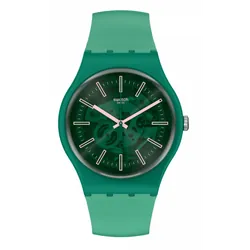 Montre Mixte Swatch SUNBRUSH GRASS SO29G100