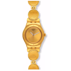 Montre pour Femme Swatch GIVRE YSG141G - Mouvement Quartz - Etanche 30 mètres - Type de fermoir Boucle bijoux - Matière du br ...