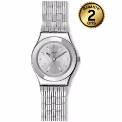 Montre Pour Femme Swatch SIGNORALIA YLS189G - Fonctions Heure - Mouvement Quartz - Étanche 3 Bar - Matière du bracelet Acier  ...