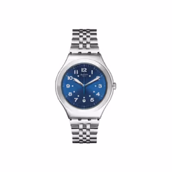 Montre pour homme Swatch Bluora Restyled YWS436GC - Mouvement Quartz - Étanche 30m - Fermoir, Bracelet et Boitier en Acier in ...