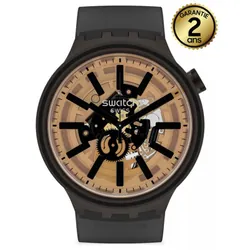 Montre Pour Homme Swatch Dark taste S027B115