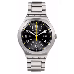 Montre pour homme Swatch HAPPY JOE LIME AGAIN YWS439GC - Mouvement Quartz - Étanche 30m - Fermoir, Bracelet et Boitier en Aci ...