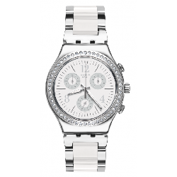 Montre Pour Homme Swatch MADE IN WHITE YCS119G