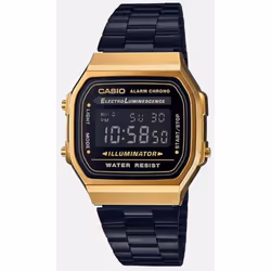 Montre Unisex Casio - Affichage:  digital - Forme: rectangulaire - Chronomètre 1/100 s (24 heures)- Alarme quotidienne - Form ...