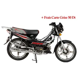 Moto à Essence FORZA XTF 125cc Monocylindre - Noir Brillant