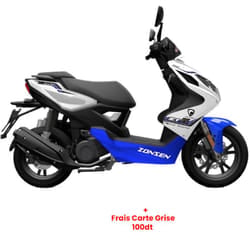 Moto A Essence Uniscoot Zonsen ZT6 125CC Bleu