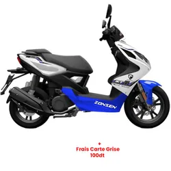 Moto A Essence Uniscoot Zonsen ZT6 125CC Bleu