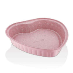 Moule à Gâteau KORKMAZ Cœur 27 cm - Rose