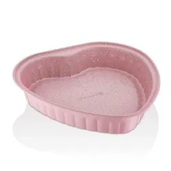 Moule à Gâteau KORKMAZ Cœur 27 cm - Rose