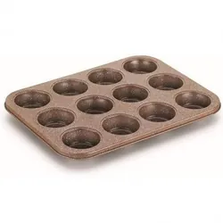Moule à muffins 12 pièces KORKMAZ A652