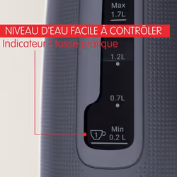 Moulinex ClickChef BY2M0810 bouilloire 1,7 L 2400 W Marine