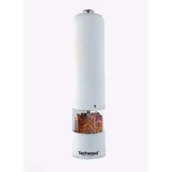 Moulins Sel et Poivre Électrique TECHWOOD TPS-261- Blanc