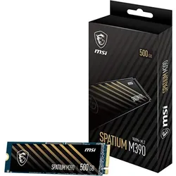 MSI DISQUE DUR SSD SPATIUM M390 M2 500G