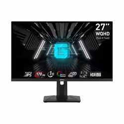 MSI G274QPF, 68,6 cm (27"), 2560 x 1440 pixels, Quad HD, 1 ms, Noir