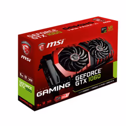 MSI GAMING GeForce GTX 1060 X 6G NVIDIA 6 Go GDDR5