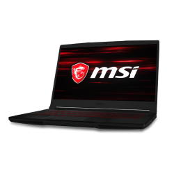 MSI Gaming GF63 8RC-238XFR notebook i7-8750H Ordinateur portable 39,6 cm (15.6") Full HD Intel® Core™ i7 8 Go DDR4-SDRAM 1,13 To HDD+SSD NVIDIA® GeForce® GTX 1050 Wi-Fi 5 (802.11ac) DOS gratuit Noir