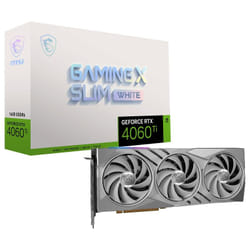 MSI GEFORCE RTX 4060 TI GAMING X SLIM WHITE 16G