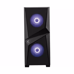MSI MAG Forge 100M Midi Tower Noir, Transparent - Vue supplémentaire 4