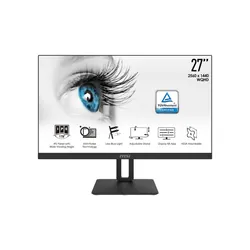 MSI Pro MP271QP 27" 2560 x 1440 pixels Wide Quad HD LCD Noir