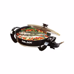 Multicuiseur éléctrique Palson 30469 - Puissance: 1500W - Capacité: 5.5 L - Diamètre: 35 cm - Epaisseur: 5 mm - Couvercle en  ...