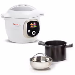 Multi cuiseur Intelligent MOULINEX - Capacité : 6 Litres - Nombre de programmes : 6 Programmes de Cuisson - Arrêt automatique ...