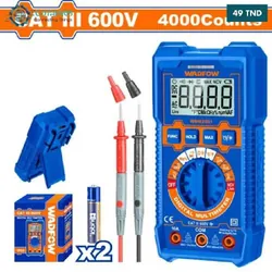 Multimètre Digital WADFOW 4000 Comptes 600V - WDM2501