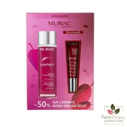 MURIAC Pack Essence Micro Peeling Eclat + Fluide Solaire Teinte Spf50+ 01 Ivoire