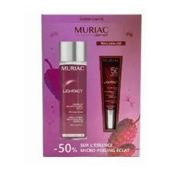 MURIAC Pack Essence Micro Peeling Eclat + Fluide Solaire Teinte Spf50+ 02 Beige Naturel