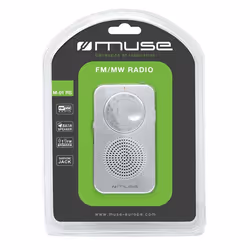 Muse M-01RS Radio portable Personnel Analogique Gris