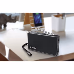 Muse M-030 R Portable Analogique Noir