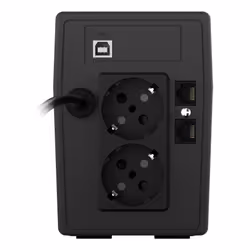 nJoy Cadu 650 alimentation d'énergie non interruptible Interactivité de ligne 0,6 kVA 360 W 2 sortie(s) CA - Vue supplémentaire 4