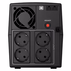 nJoy Keen 1000 USB alimentation d'énergie non interruptible Interactivité de ligne 1 kVA 600 W 4 sortie(s) CA - Vue supplémentaire 4